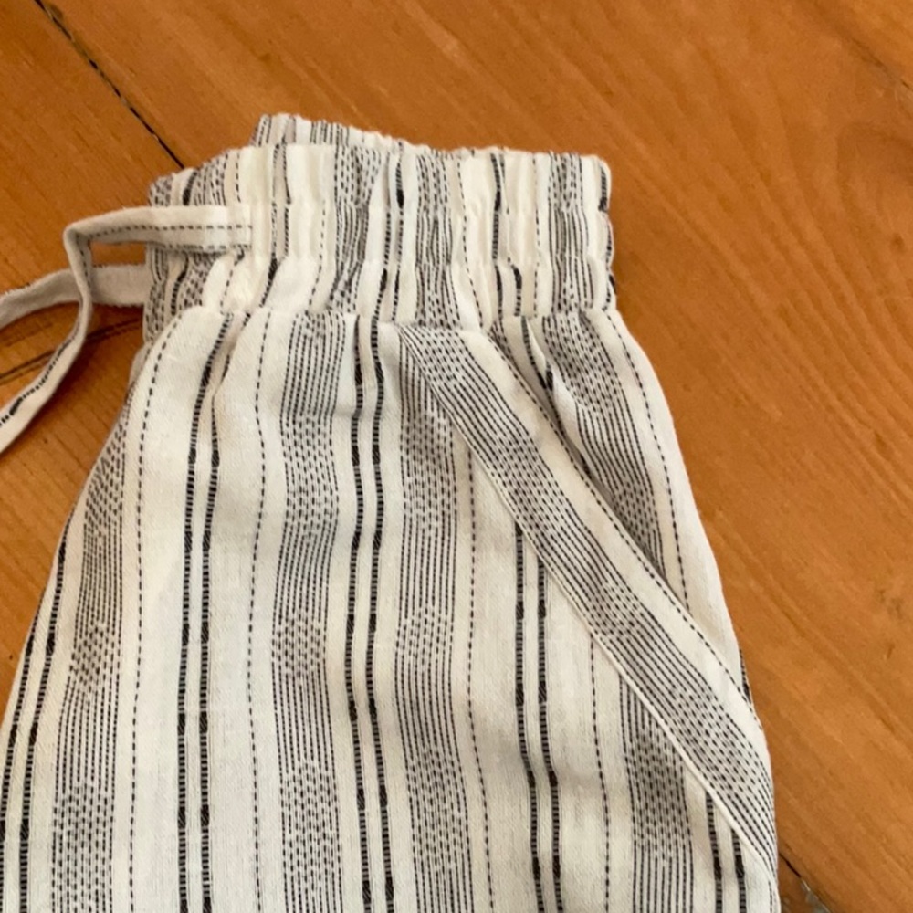 Wide Leg Cotton Pants